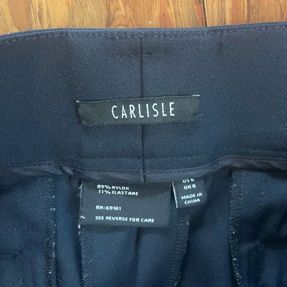 Navy Carlisle Dress Pants - Picture 4 of 5